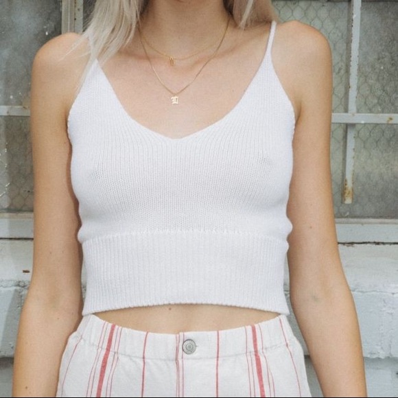 Tops - Brandy Melville Luna knit tank